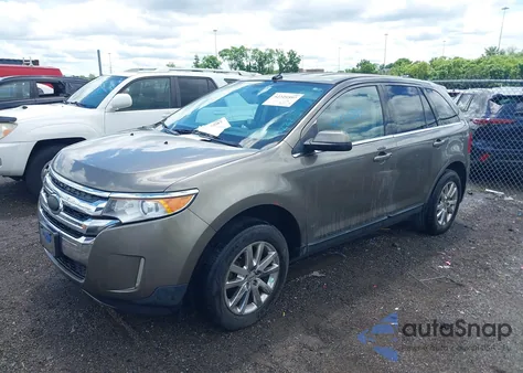 2013 Ford Edge Limited из США, поврежденный, VIN 2FMDK3KC1DBC38637